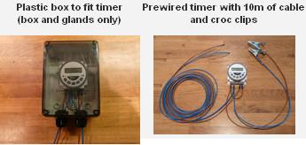 12 volt digital programmable 7-day timer