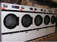 Commercial gas powered tumble dryers - reconditioned from launderettes