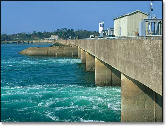 La Rance Tidal Power Plant - St. Malo, Brittany, France