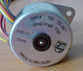 Small 48-step stepper motor