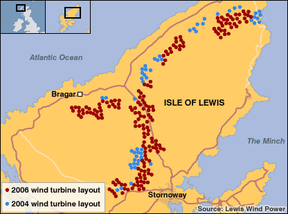 Lewis Wind Farm Plan
