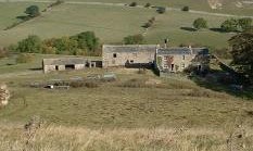Off grid farmhouse generating electricity